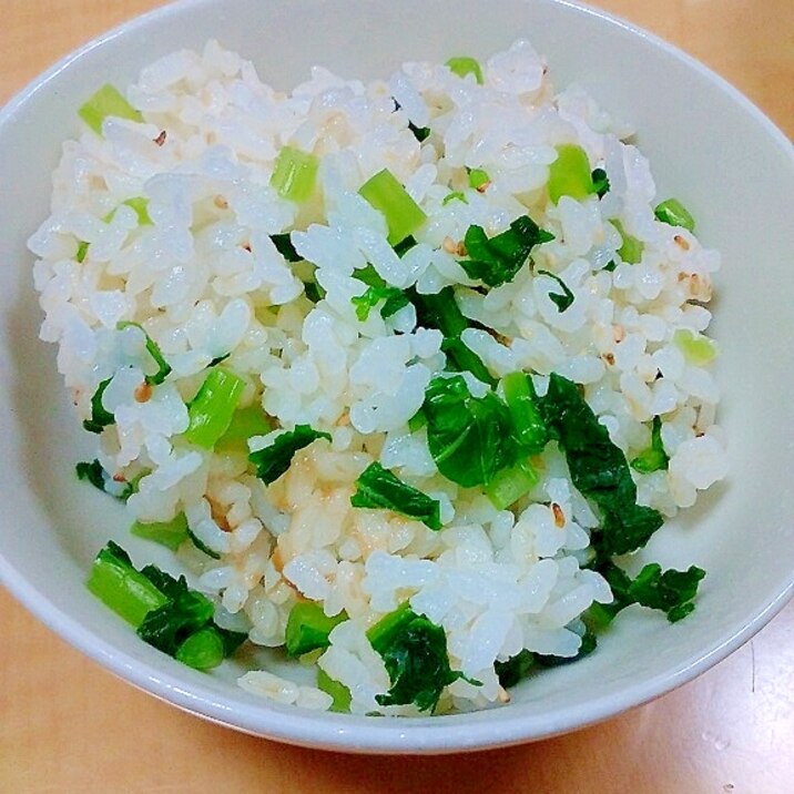 シンプル菜飯【大根葉活用】